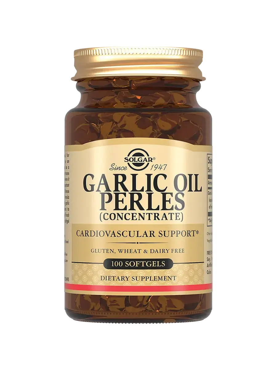 SOLGAR Garlic Oil Perles Softgels 100 capsules 100 Count
