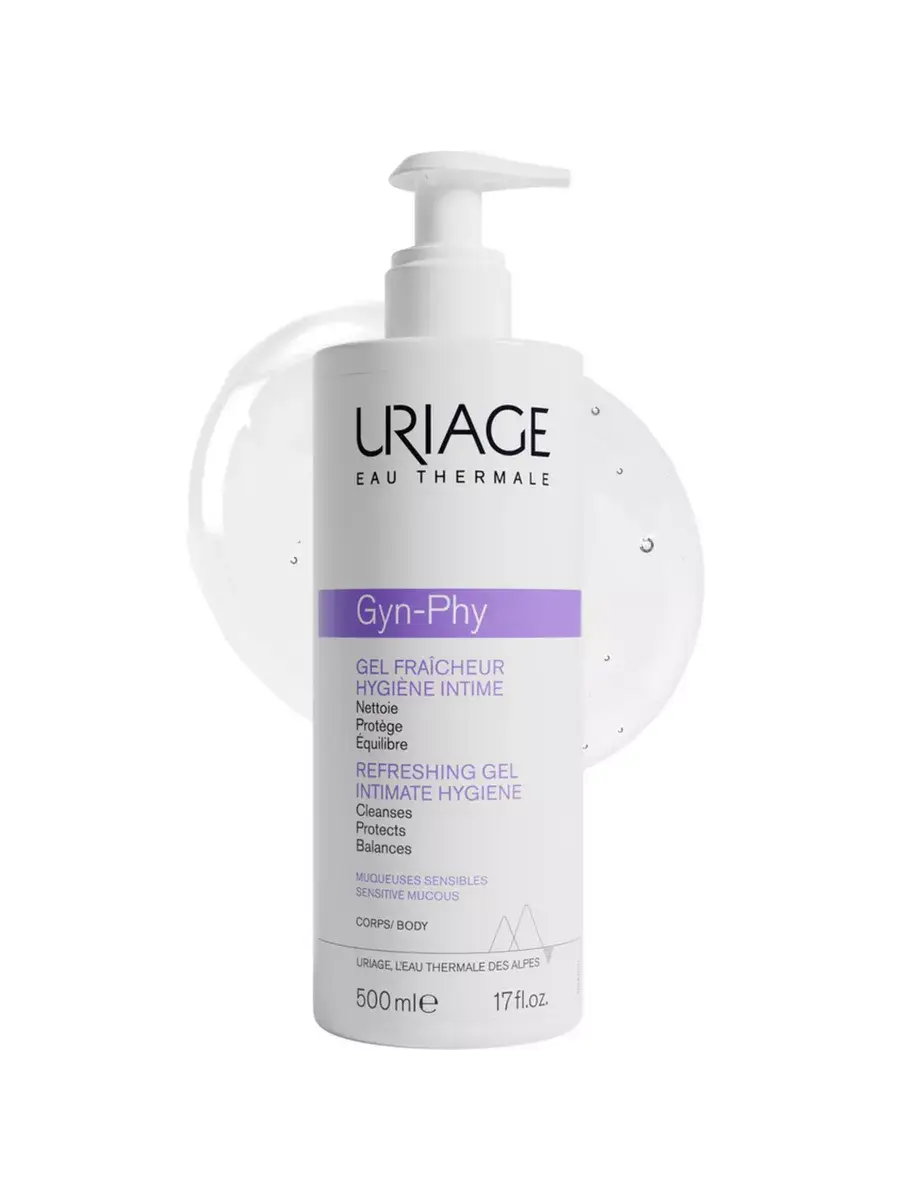 Uriage Gyn-Phy Refreshing Intimate Hygiene Gel 500 ml