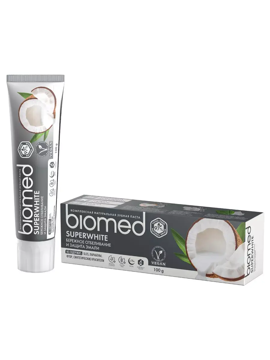 Biomed Super White Whitening Toothpaste 100g
