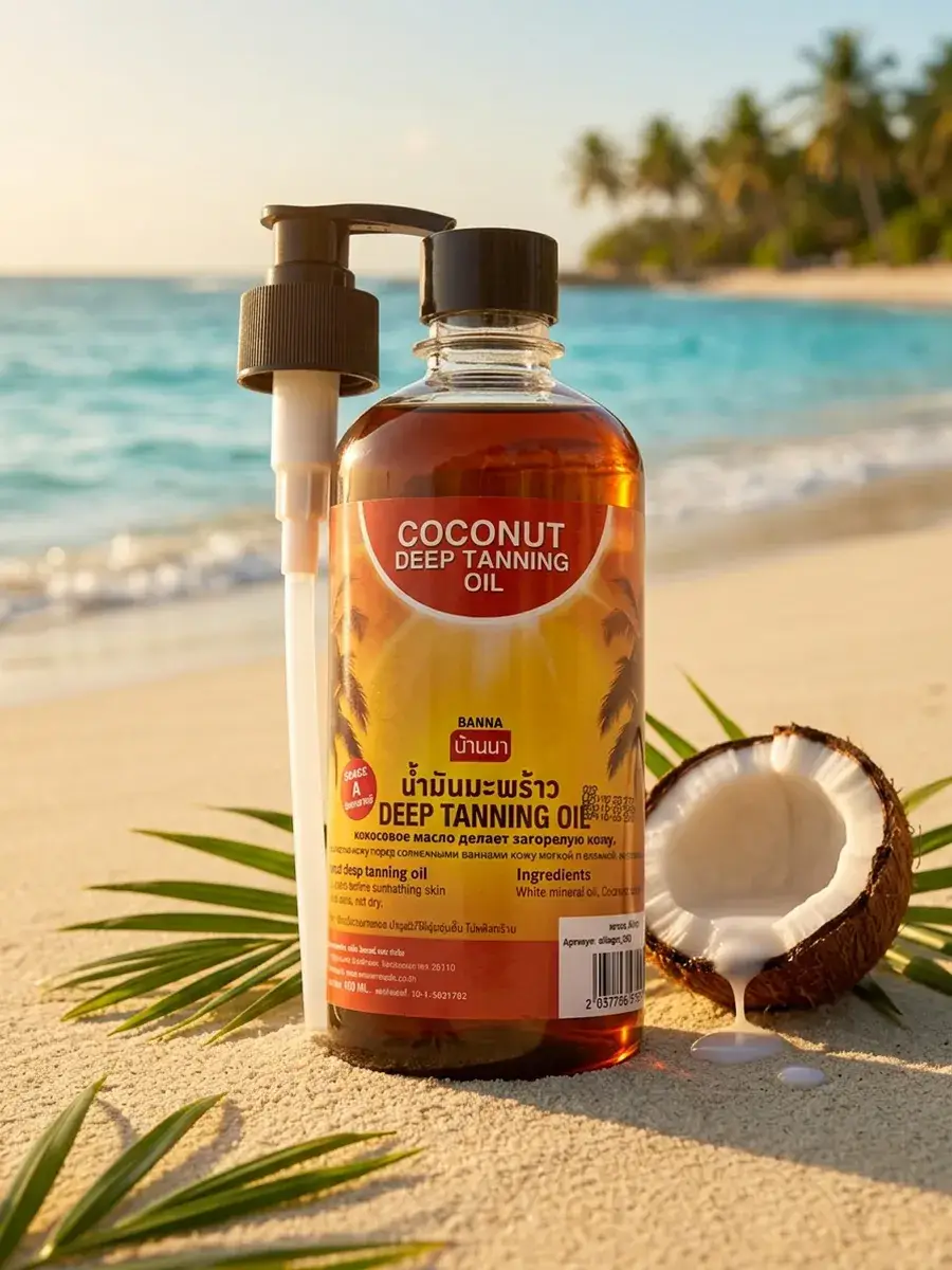 Banna Coconut Tanning Body Oil 450 ml