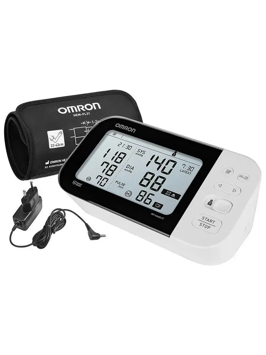 Omron M7 Intelli IT Automatic Upper Arm Blood Pressure Monitor