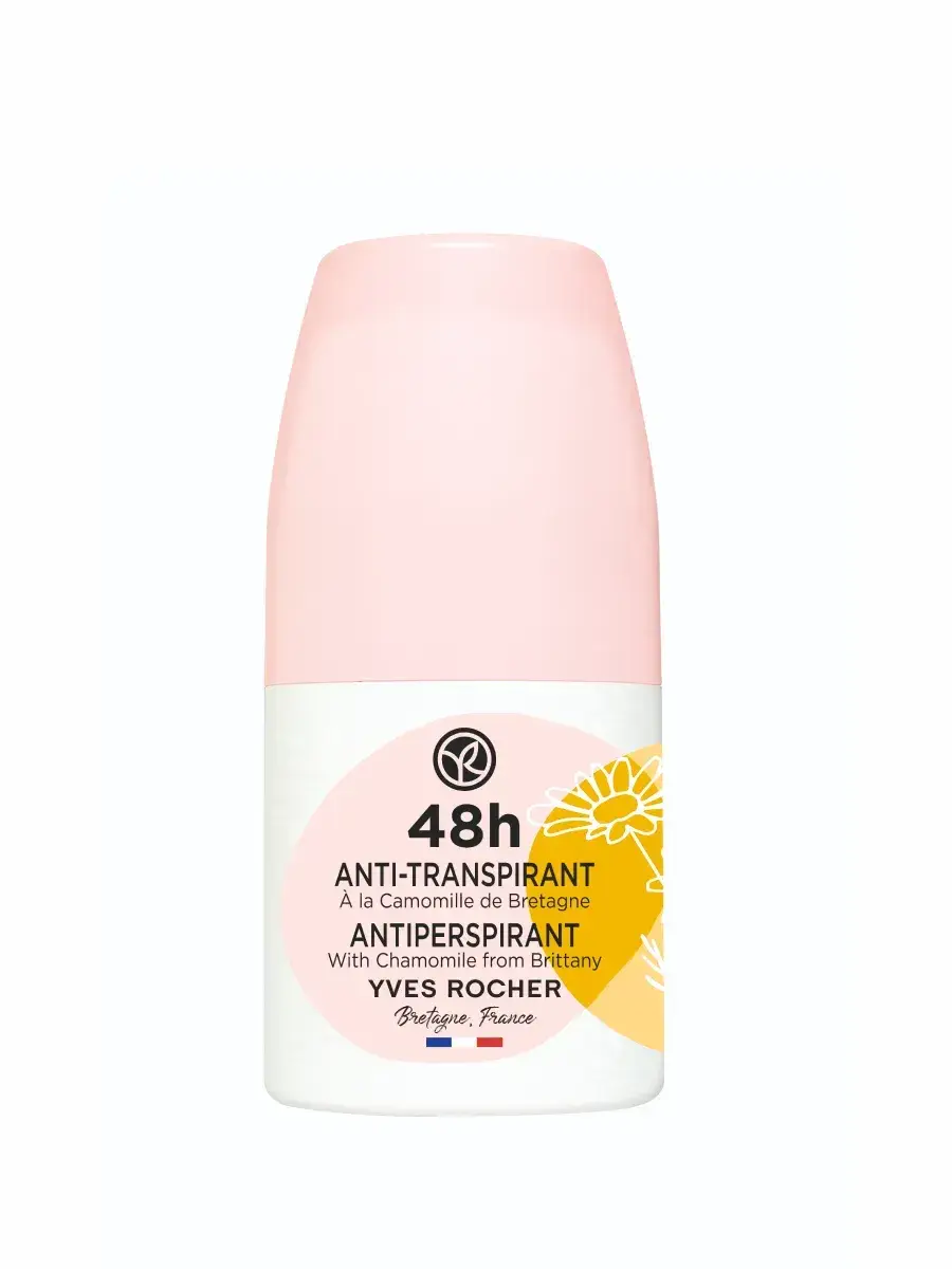 Yves Rocher 48H Antiperspirant Deodorant with Chamomile 50 ml