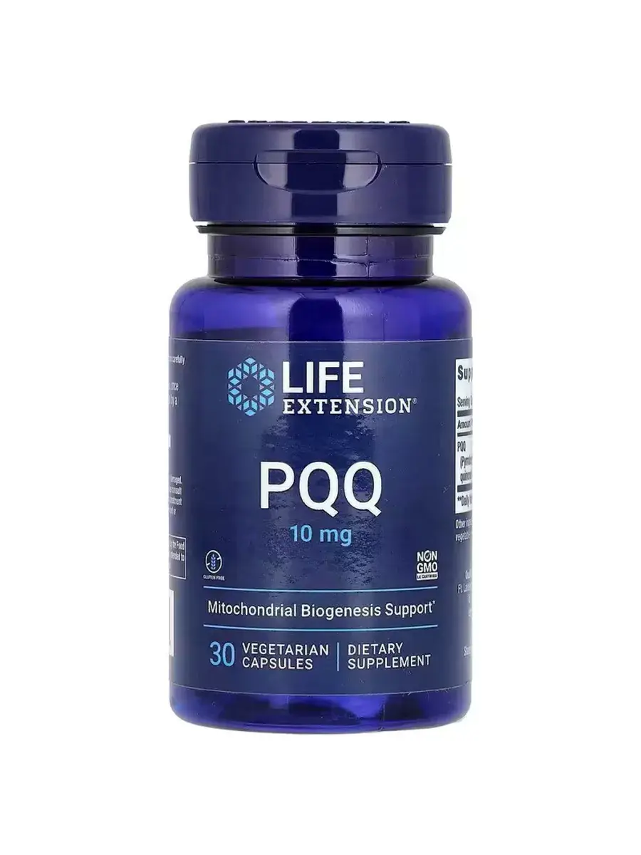 Life Extension PQQ Capsules 10 mg, 30 Count