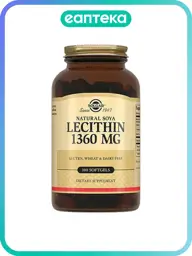 Solgar Natural Soy Lecithin 1360 mg Capsules, 100 Count #1
