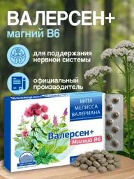 Taiga Product Valersen+ Magnesium B6 Tablets, 30 Count #1