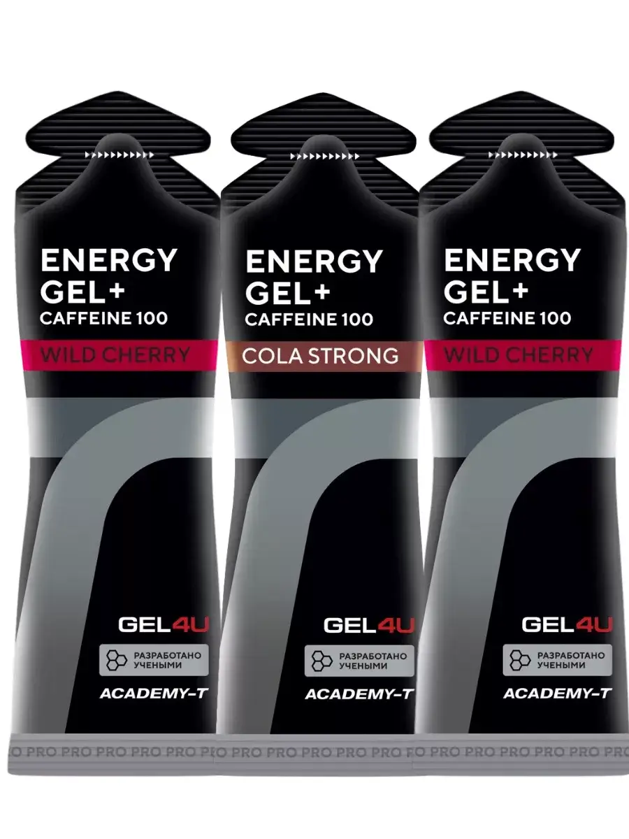 Gel4u Energy Gel Cherry Cola 3 Pack