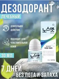 No Sweat No Stress Blue Roll-On Deodorant #1
