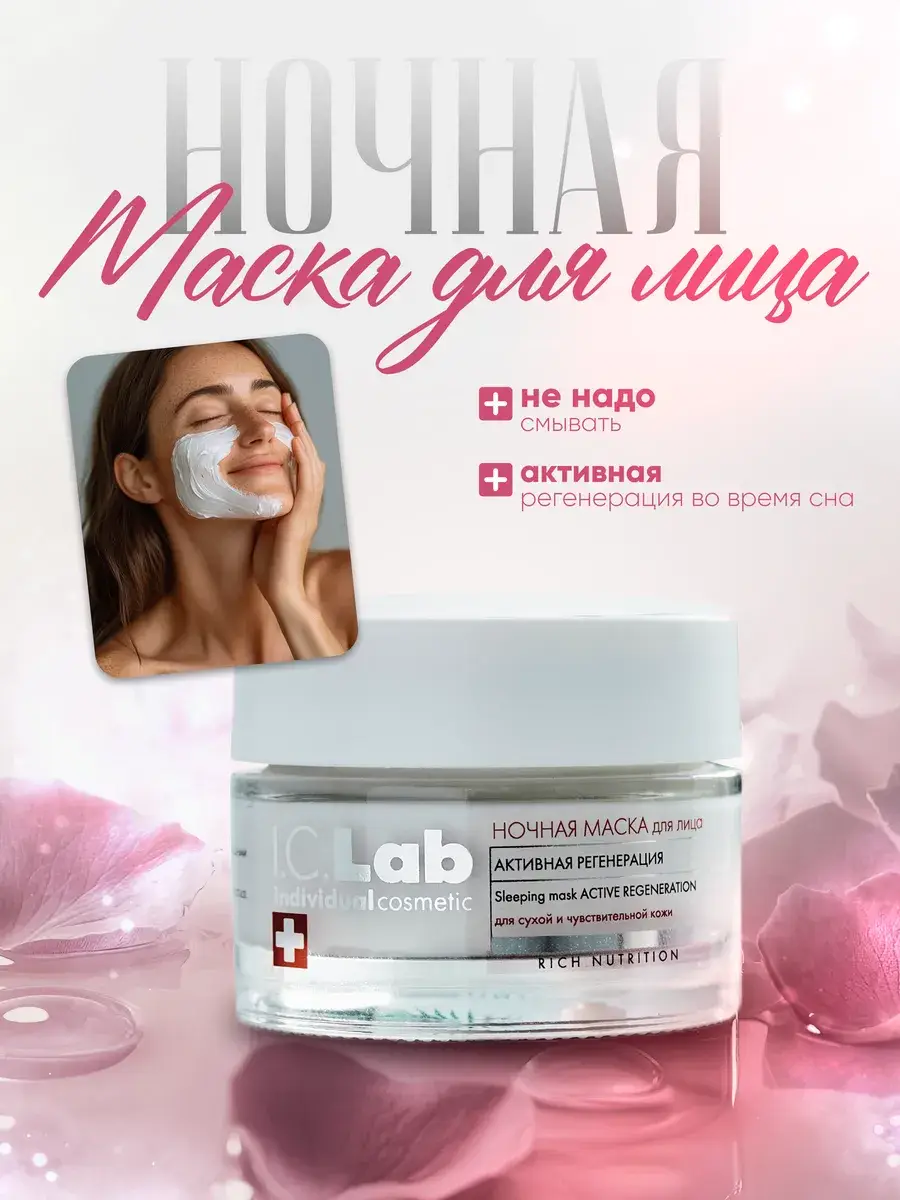 I.C.Lab Anti-Age Night Face Mask 50 ml