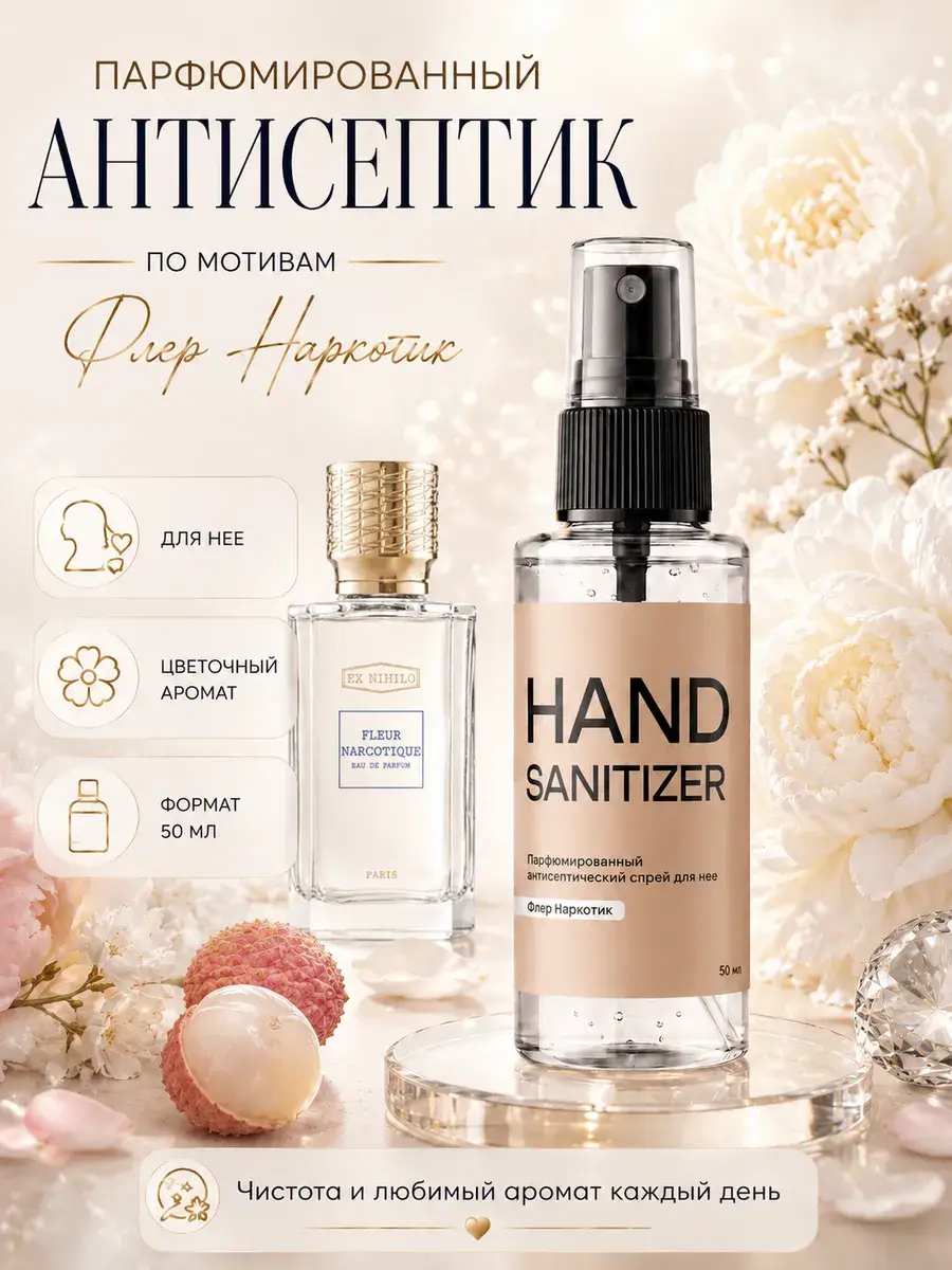 LINO protect Perfumed Hand Sanitizer 50 ml