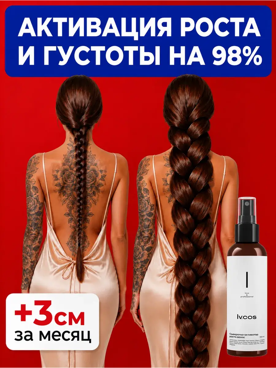 LV.COS Hair Growth Activator Serum with Capixyl 150 ml