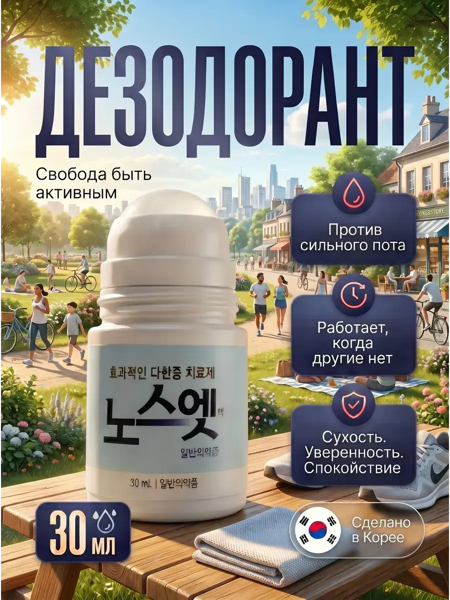 No Sweat No Stress Roll-On Antiperspirant Deodorant