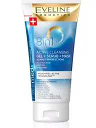 Eveline FACEMED+ Gel + Scrub + Mask 8-in-1 150 ml #1