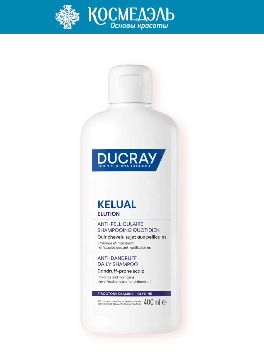 Ducray Elusion Soft Balancing Shampoo 400 ml