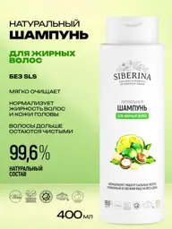 SIBERINA Shampoo for Oily Hair, 400 ml #1