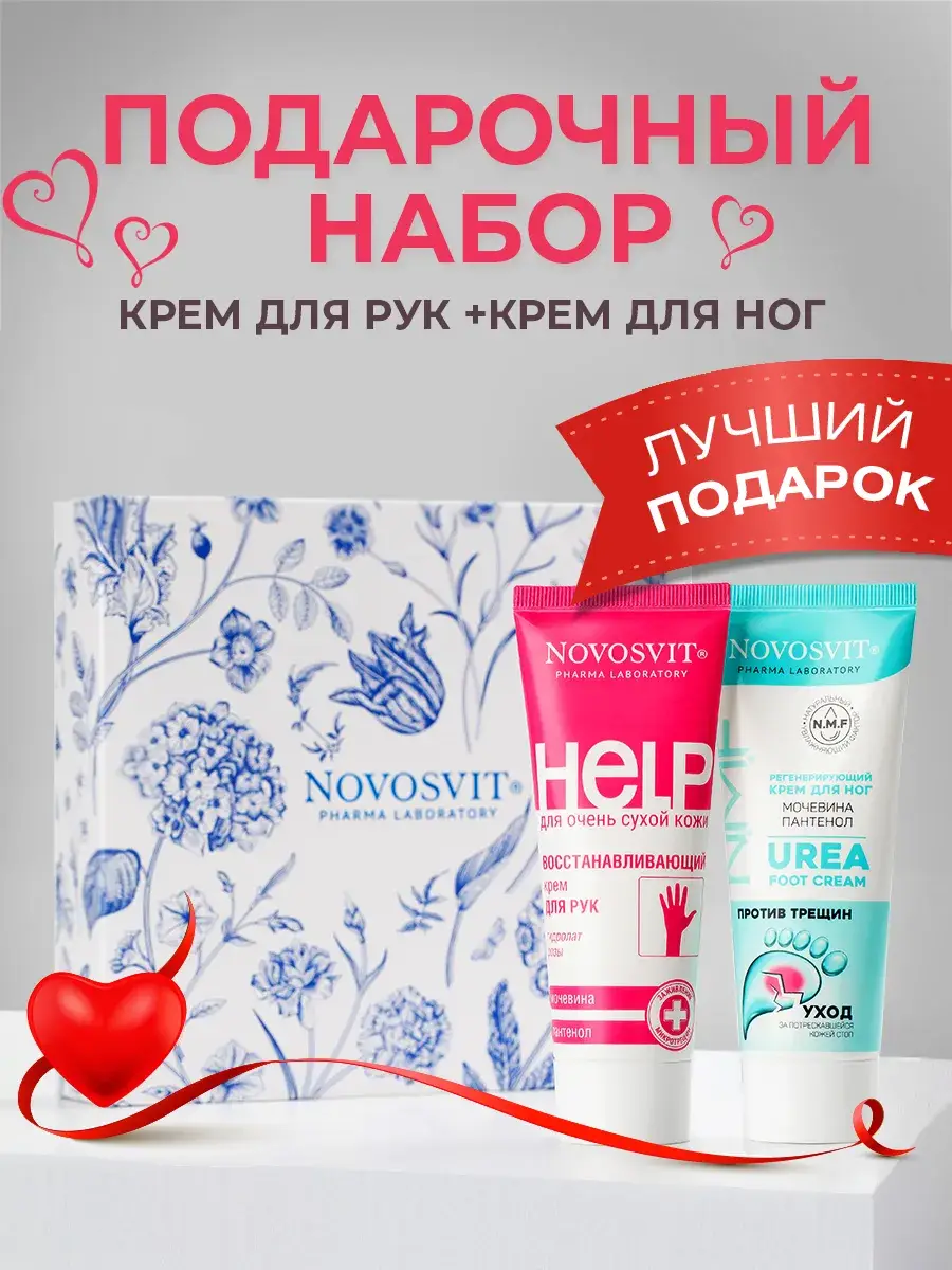 Novosvit Urea Foot and Hand Cream Set