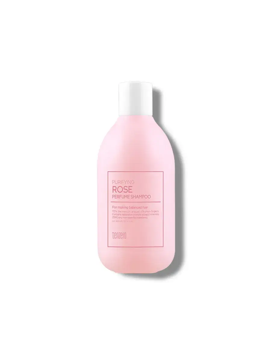 Tenzero Rose-Scented Hair Shampoo, 300 ml