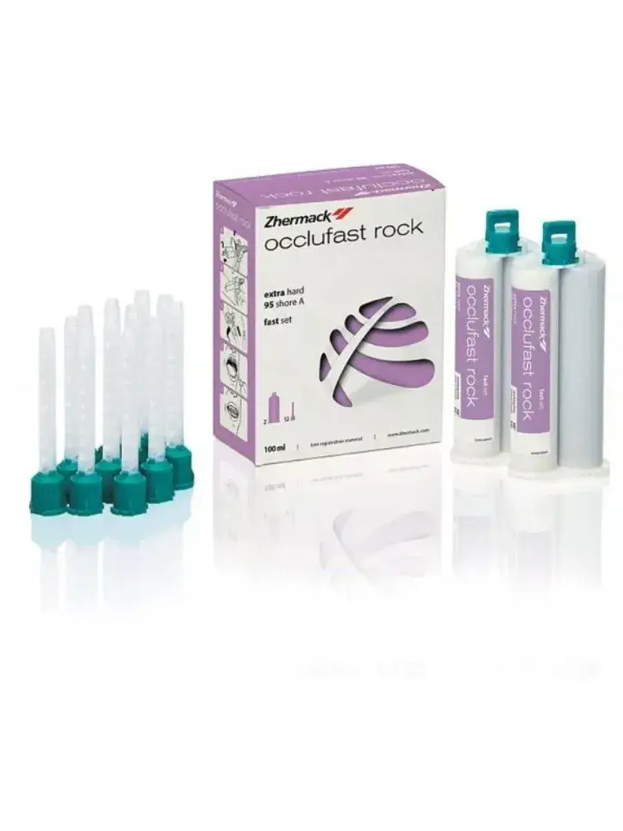 Occlufast Rock Occlusion Registration Silicone 2x50ml