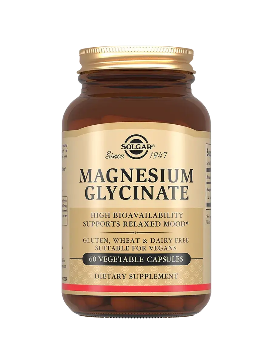SOLGAR Magnesium Glycinate Capsules 120 mg 60 pcs