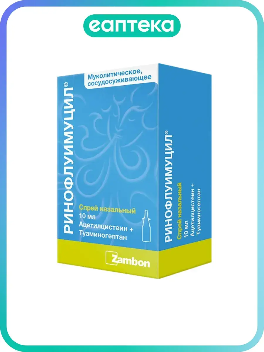 Rinofluimucil Nasal Spray 1 Pack 10 ml, 1 Count
