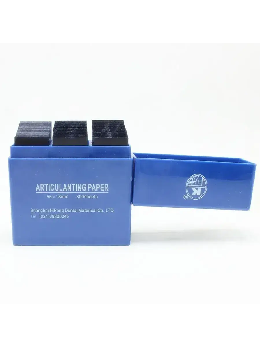 abdo Dental Articulating Paper, Blue, 300 Sheets