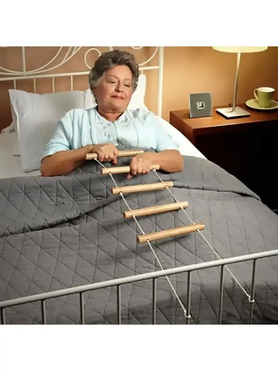 Bed Ladder Assist for Mobility and Rehabilitation Support