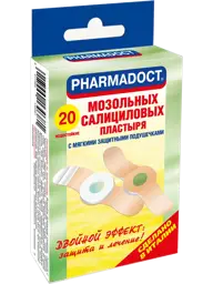 Pharmadoct Corn and Callus Plasters Patches 20 Count #1