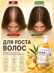 Ginger Shampoo for Oily Hair, 500 ml #1