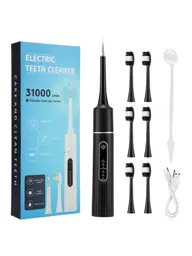 AFDEAL Soft Electric Toothbrush, Black Set with Tool #1