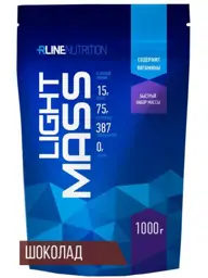 RLine Light Mass Chocolate Mass Gainer Powder 1000 g #1