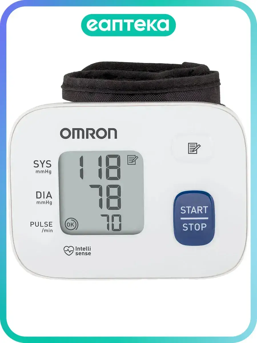 Omron RS1 Automatic Wrist Blood Pressure Monitor 1 Pack