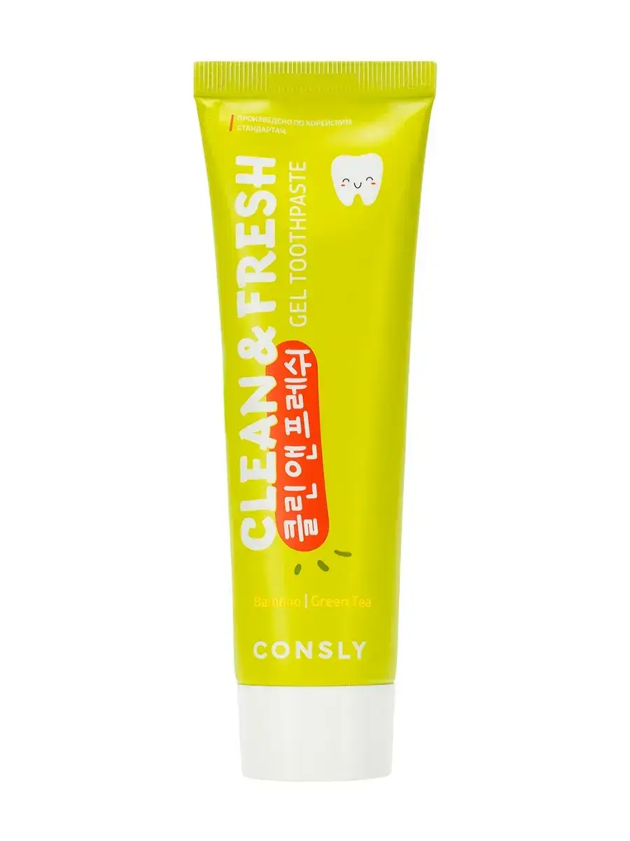 Consly Clean and Fresh Gel Toothpaste Bamboo and Green Tea 105 g