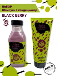 JUICY STARS Dolce Milk Blueberry Shampoo and Conditioner Set #1