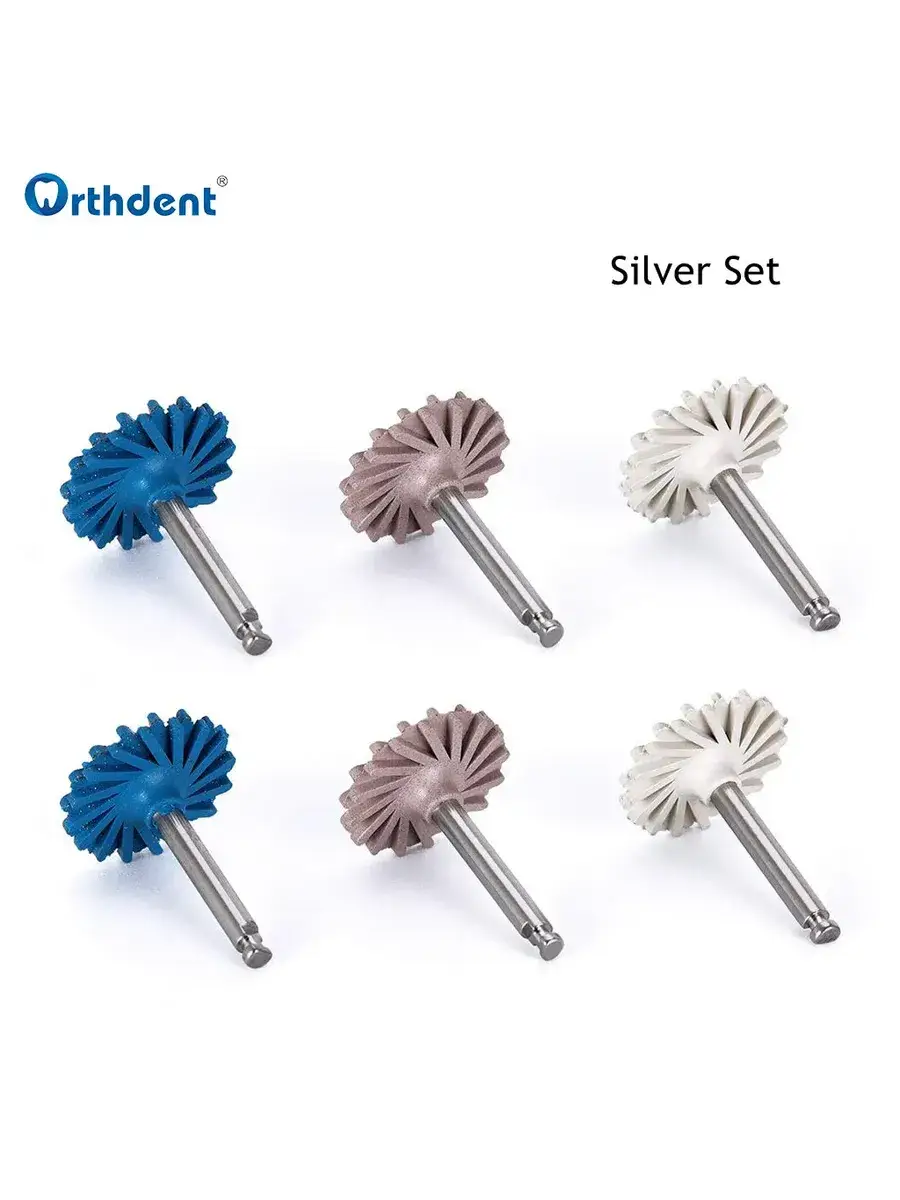 Orthdent 6-Piece Resin Polishing Disc Set