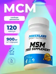 Powerlabs MSM Extended-release Capsules 250ml #1