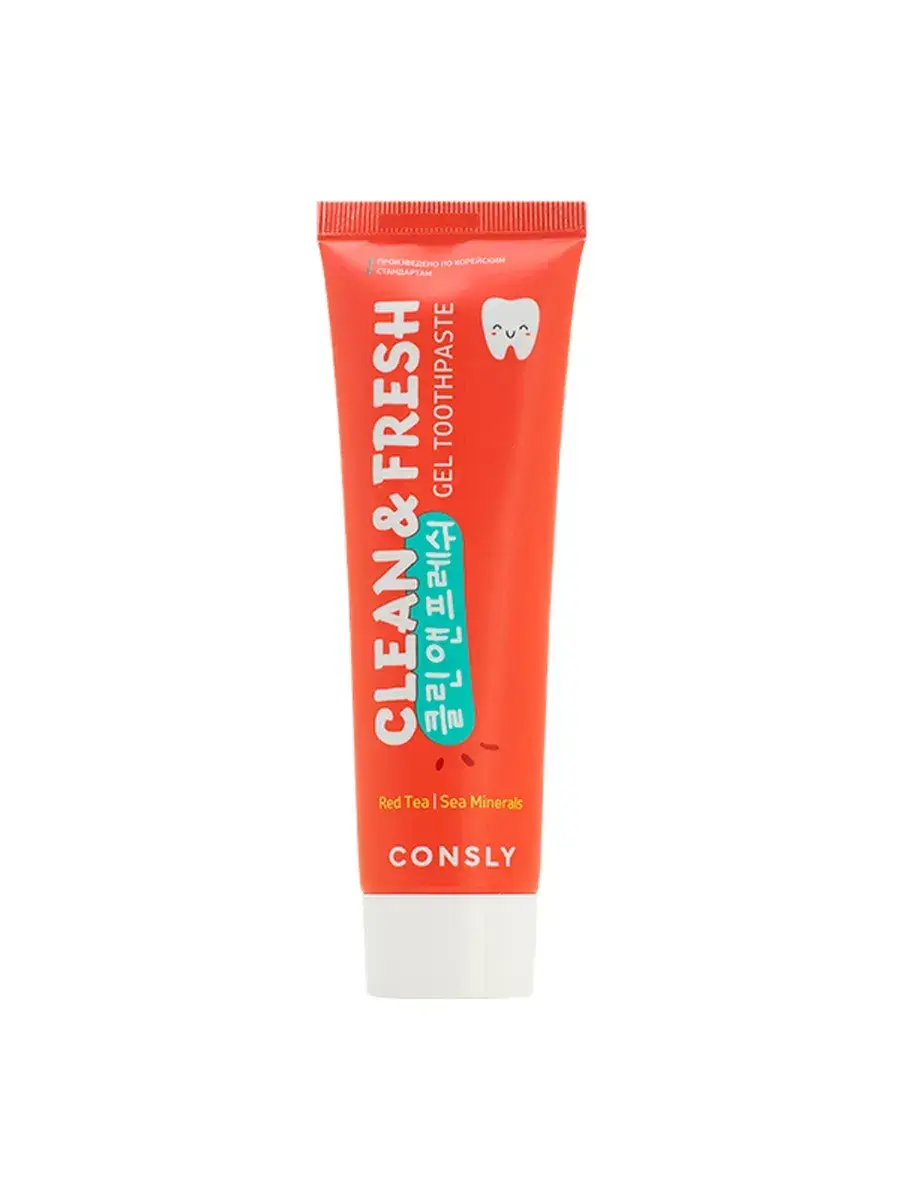 Consly Red Tea and Sea Minerals Gel Toothpaste 105 g