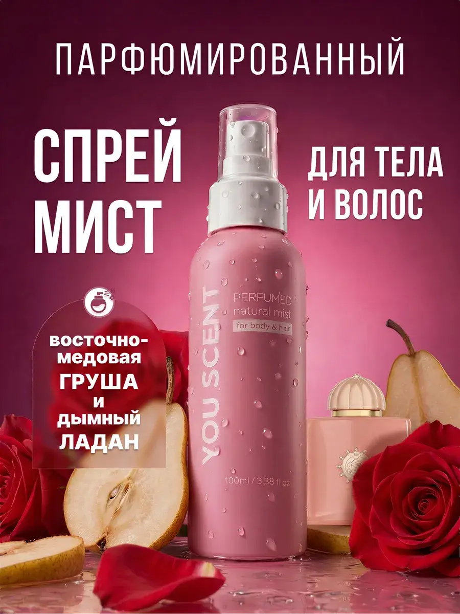 Mollico Perfumed Body and Hair Mist Guidance Spray