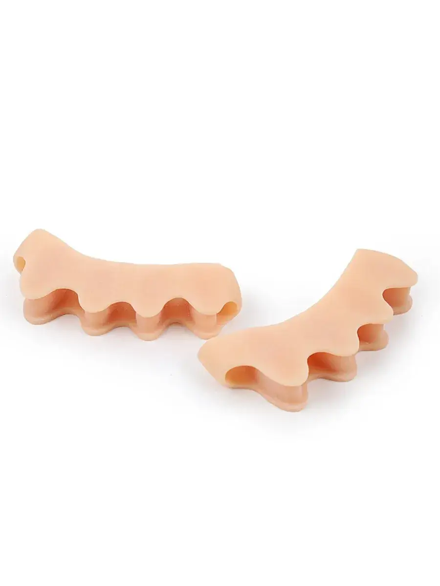 MUDE Silicone Toe Separators for Pedicure Care