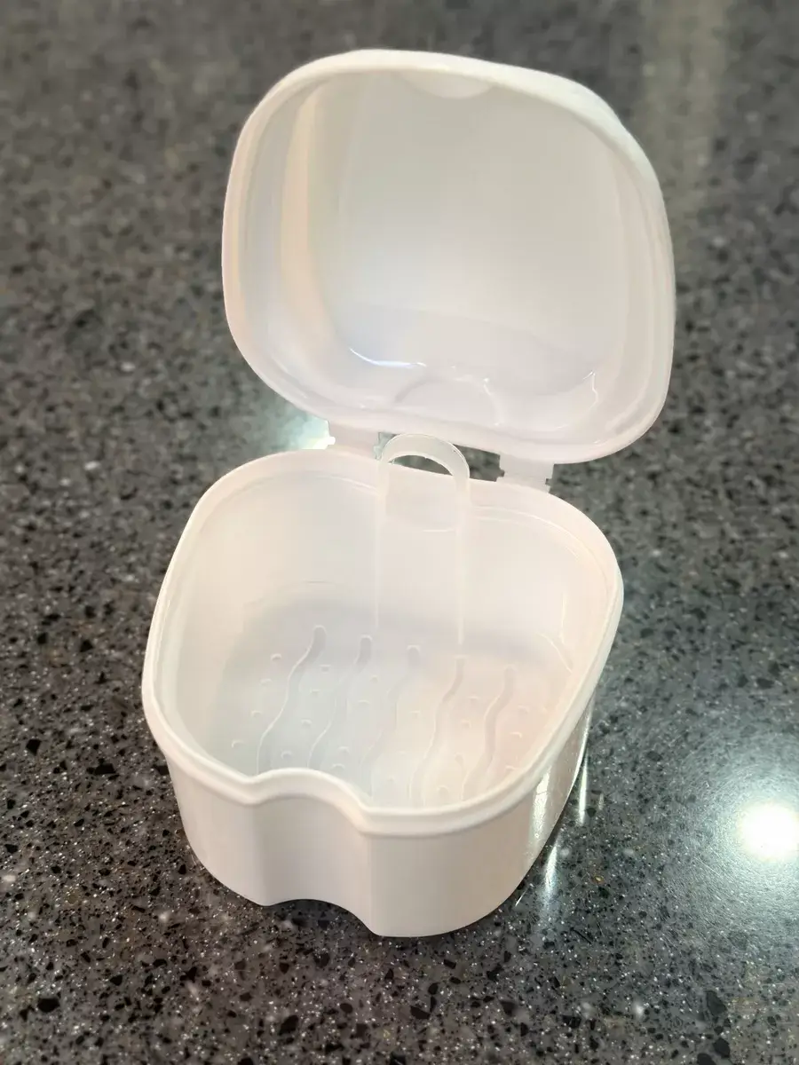 Chronos Dental Storage Case for Dentures, Aligners, and Caps