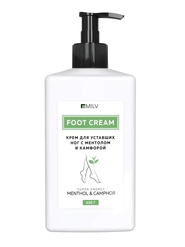 MILV Tired Legs Cream with Menthol 340 ml #1