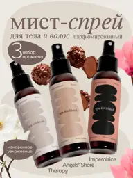 Spa KitchLand Perfumed Body and Hair Mist Spray Set 300 ml 3 Pack #1