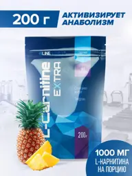 R-Line L-Carnitine Extra Powder Pineapple 200 g #1