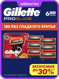 Gillette Fusion5 ProGlide Power Razor Refills, 5 Blades, 6 Count #1
