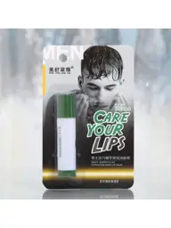 Men's Active Care 3-in-1 Lip Balm, Lemon #1