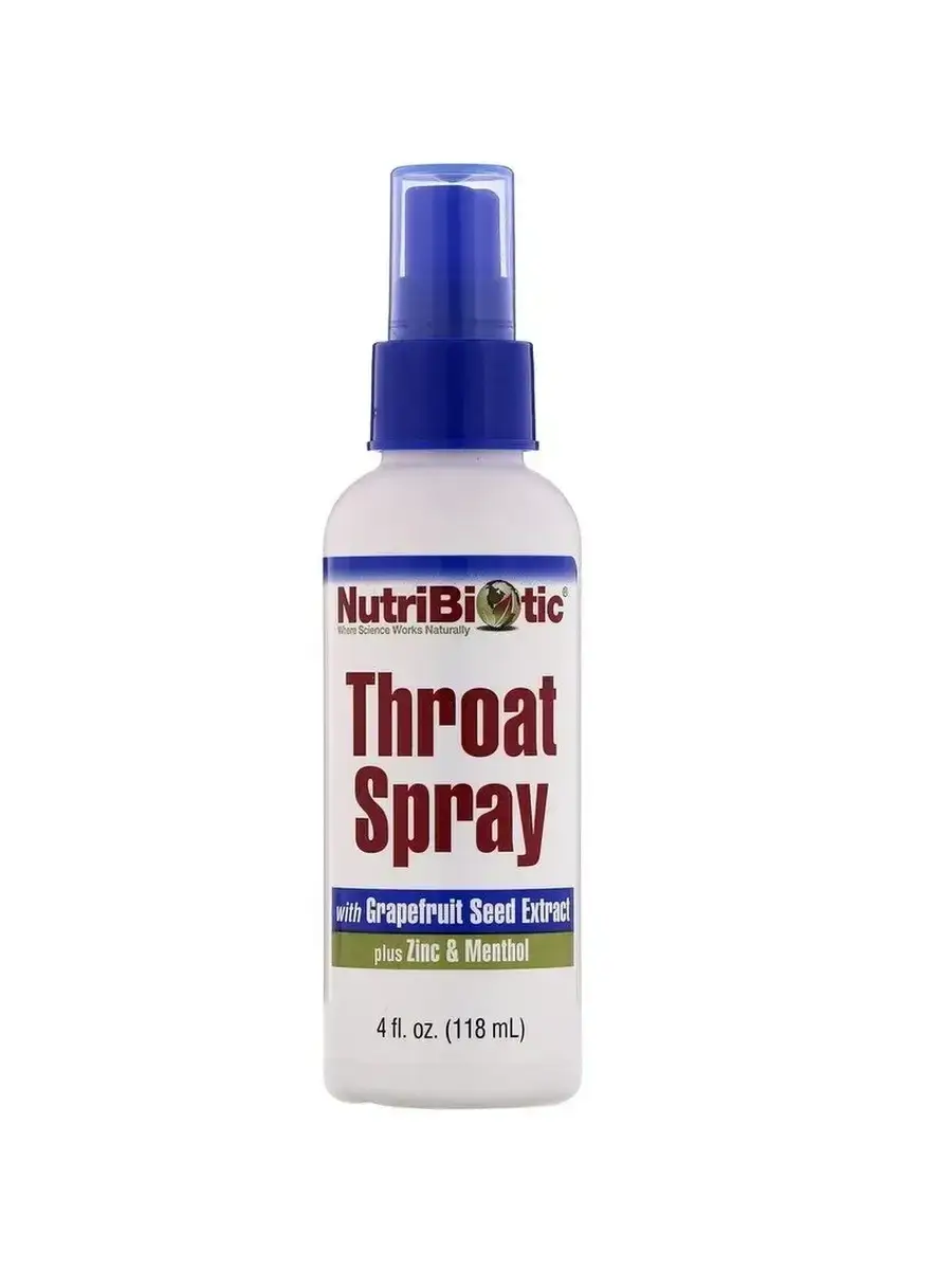 NutriBiotic Grapefruit Seed Throat Spray 118 ml
