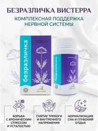 Visterra Bezrazlichka Rock Patrinia Root Extract, 60 Capsules #1