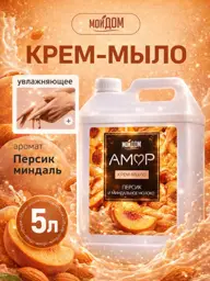 MOY DOM Peach and Almond Milk Liquid Hand Soap, 5 L #1