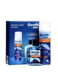 Delta PARFUM Gentle Man Shaving Gift Set with Lotion and Foam #1