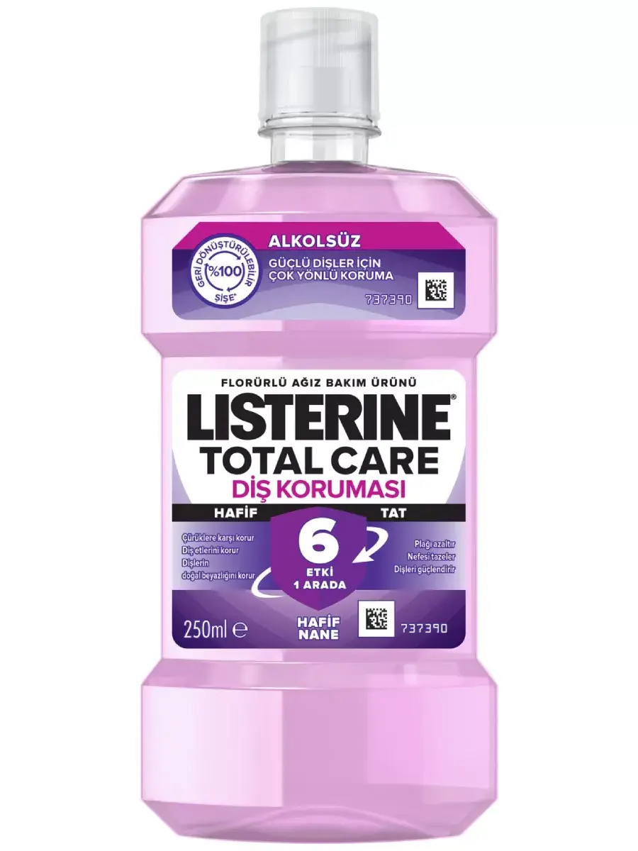 Listerine Total Care Mouthwash, 1 Pack 250 ml