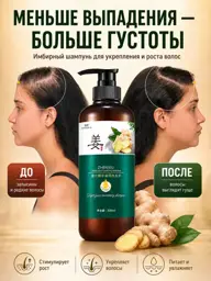Ginger & Ginseng Strengthening Shampoo 300ml #1