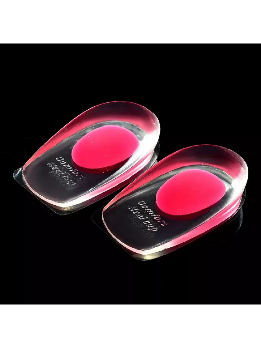 Silicone Heel Insert, 2 pcs, Size 35–40